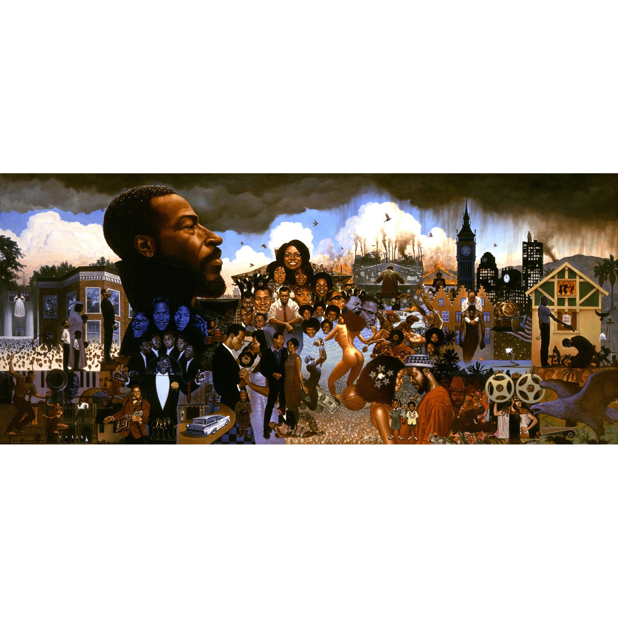 Various Untitled 国内プロモ 非売品 Marvin Gaye Marvin Gaye | 1998 | Record Store Promo Poster |Rockin Rudy's Attic