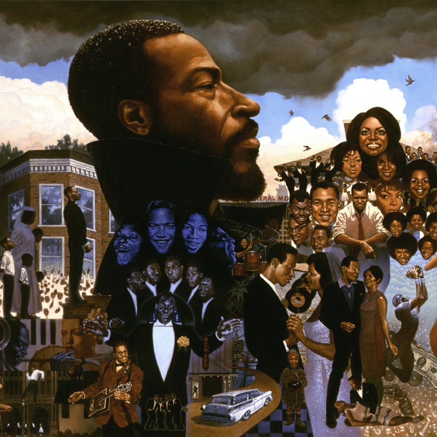 THE LIFE OF MARVIN GAYE | LIMITED EDITION CANVAS | WWW.KADIRNELSON.COM
